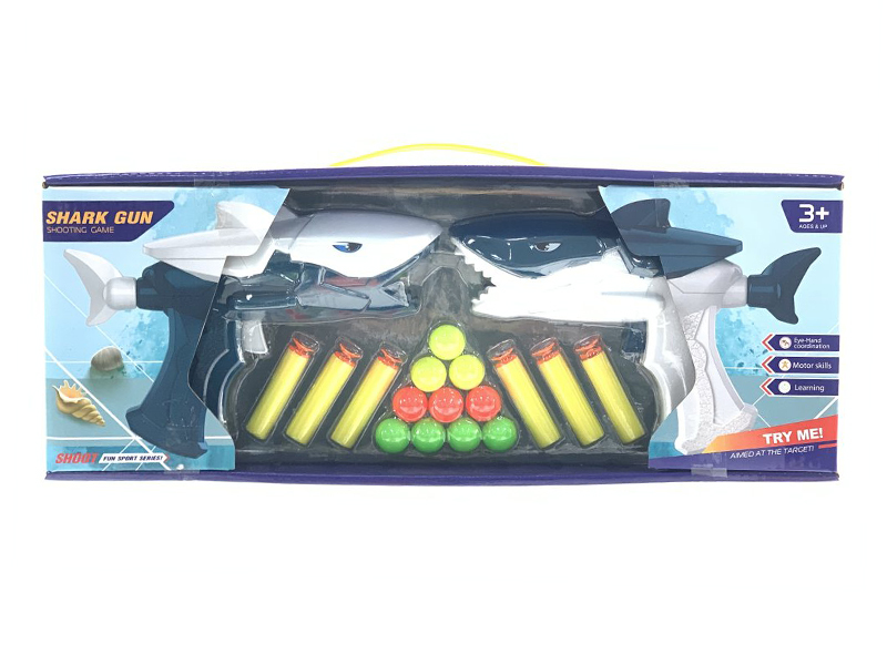 Ping-Pong Ball EVA Soft Bullet Gun