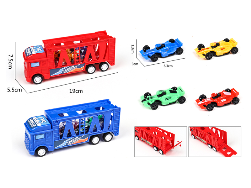 Friction Tractor With Formula Car
