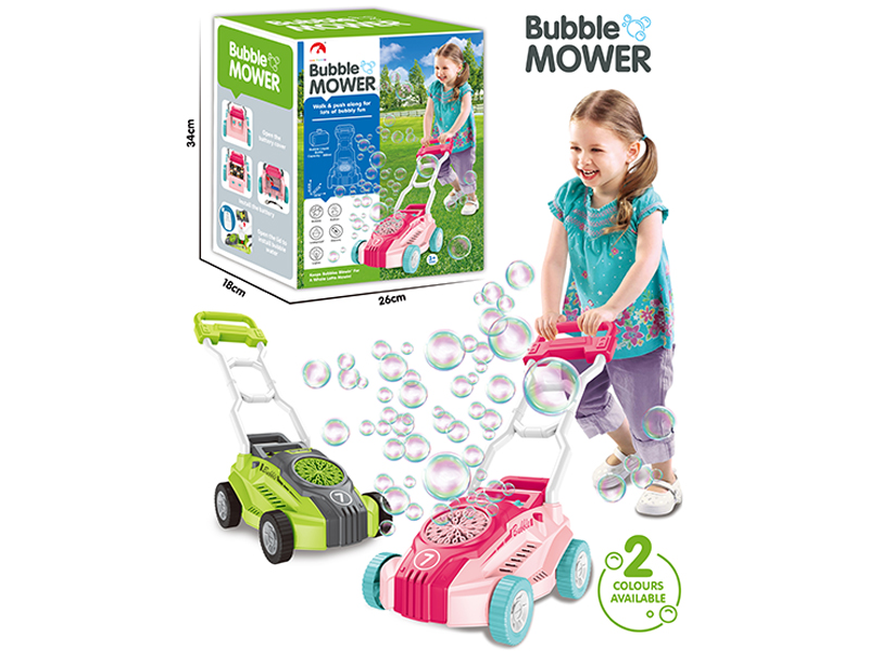 Mower Bubble Machine