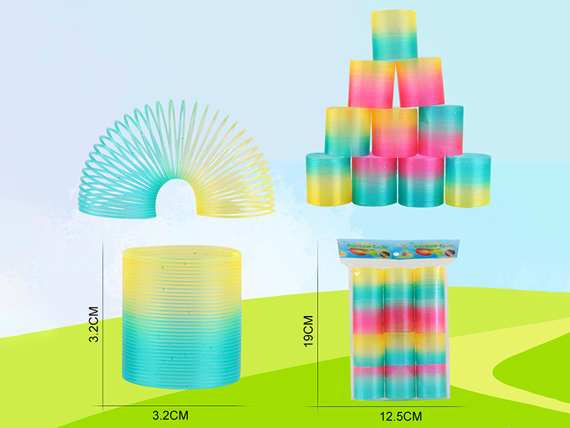 Sequin Rainbow Spring 12PCS