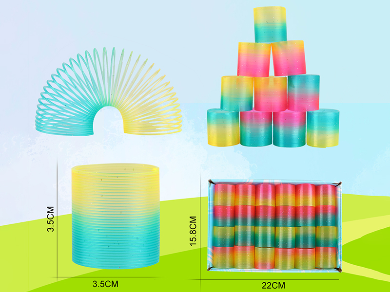 Sequin Rainbow Spring 24PCS