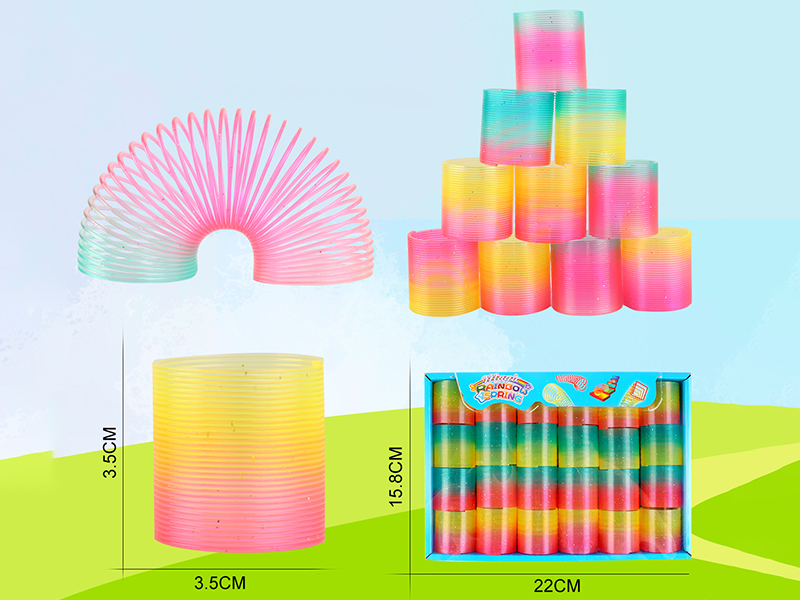 Sequin Rainbow Spring 48pcs