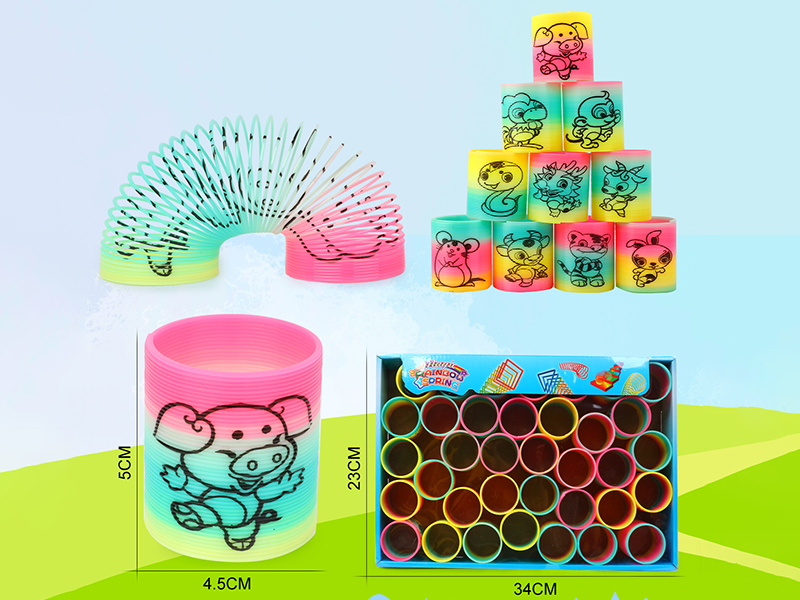 Pad Printing 12 Zodiac Rainbow Circle 36PCS