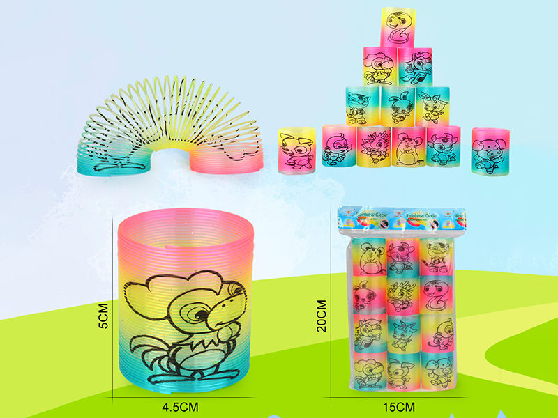 Pad Printing 12 Zodiac Rainbow Circle 12PCS