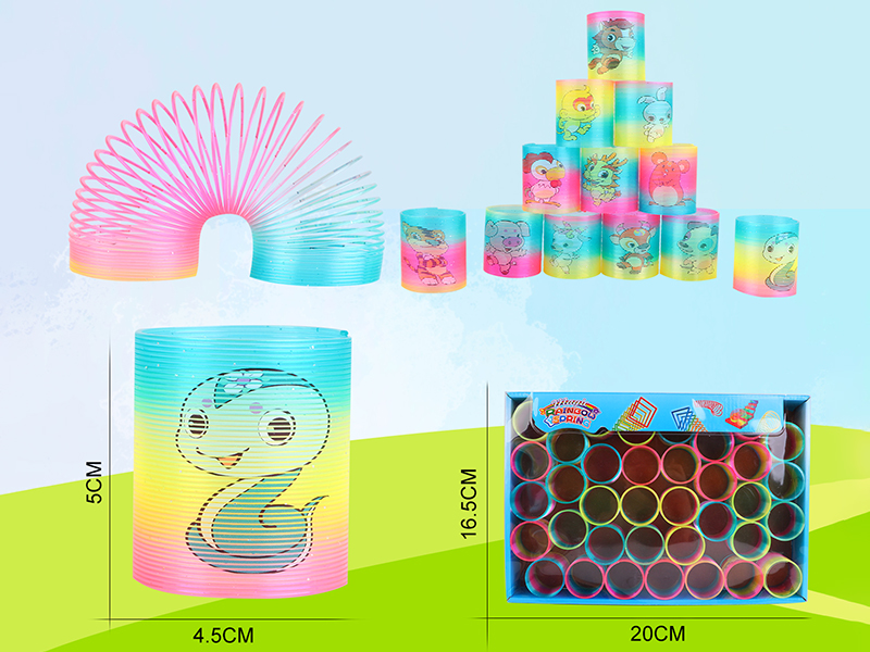 Heat Transfer Printing 12 Zodiac Animals Rainbow Circle 12PCS