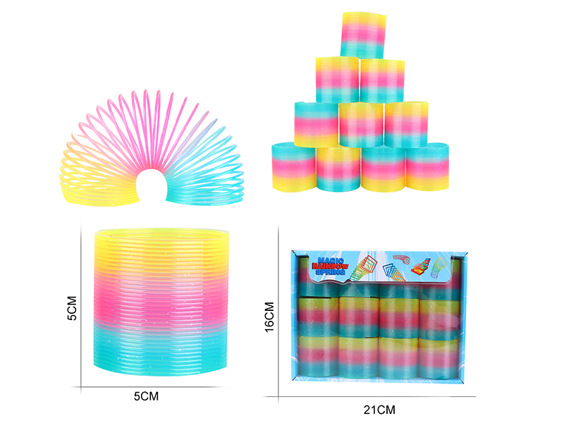 Sequin Rainbow Spring 12pcs