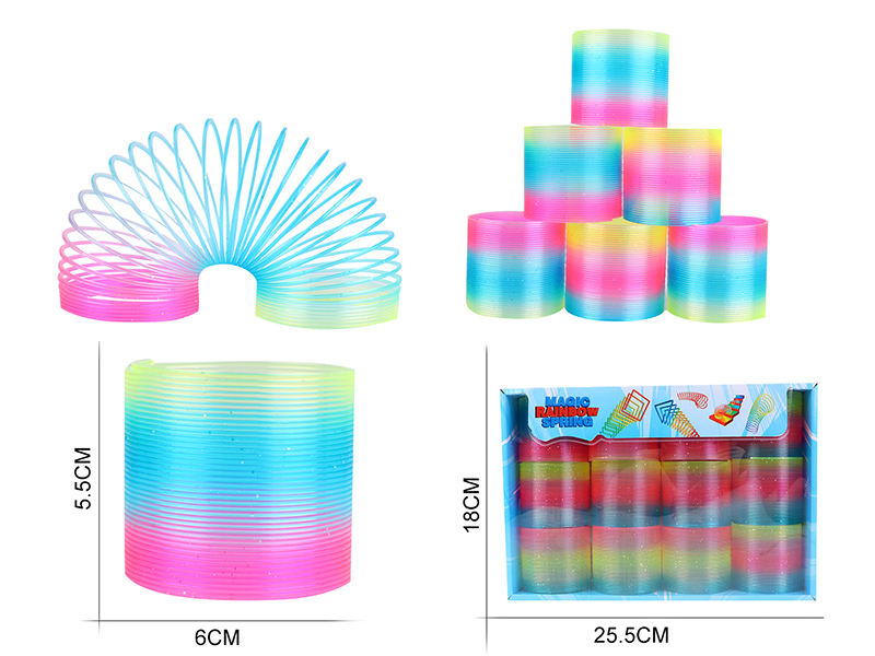 Sequin Rainbow Spring 12pcs