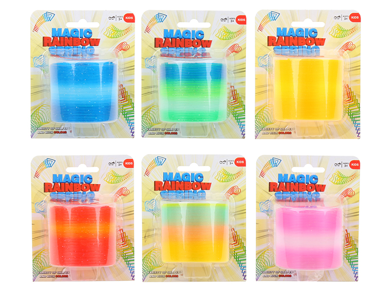 Crystal Mixed Color Rainbow Spring 1pcs