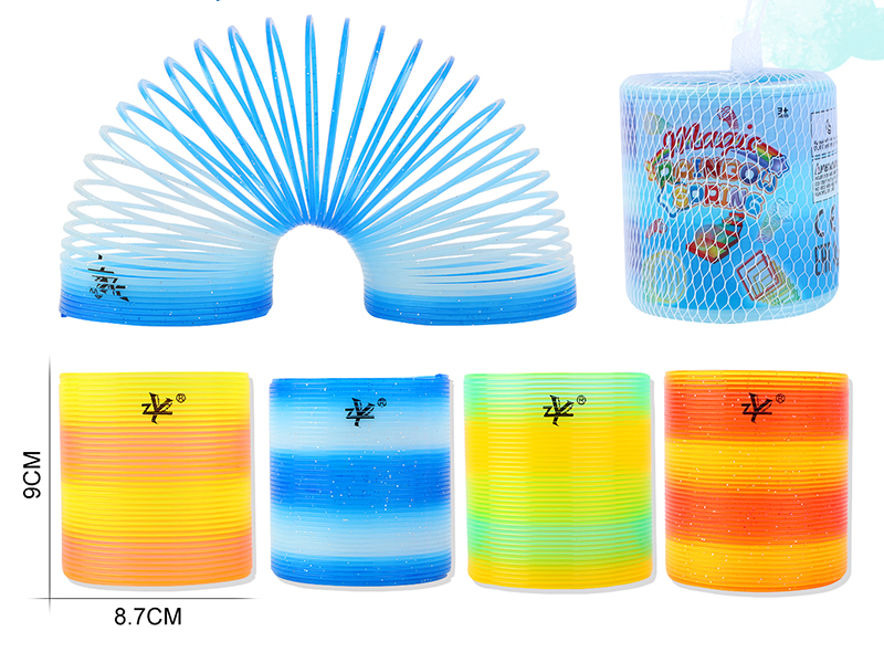 Crystal Mixed Color Rainbow Spring 1pcs