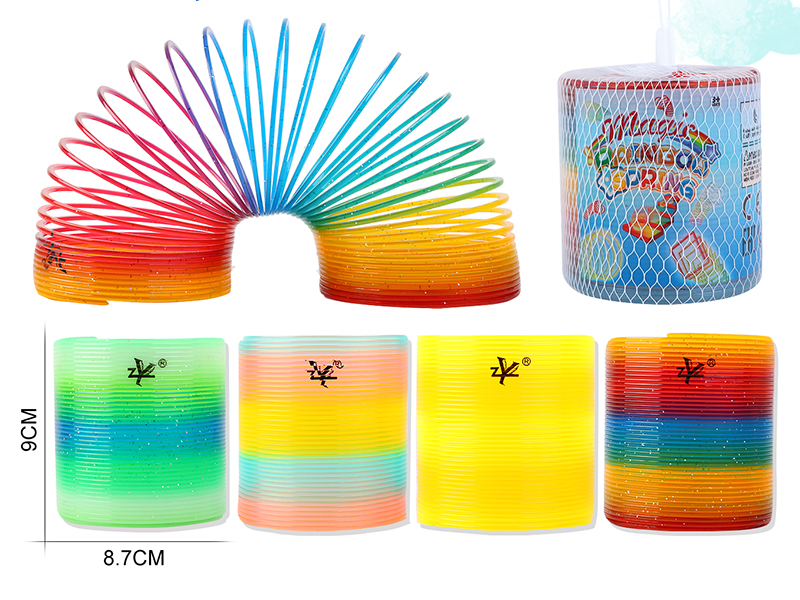 Crystal Mixed Color Rainbow Spring 1pcs