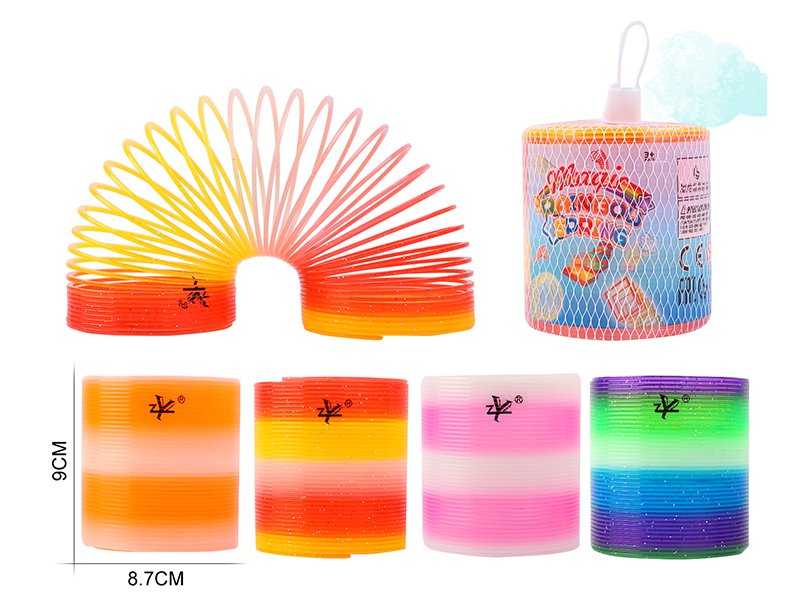 Crystal Mixed Color Rainbow Spring 1pcs