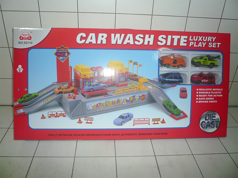 Comprehensive Car Washing Yard Parking Lot