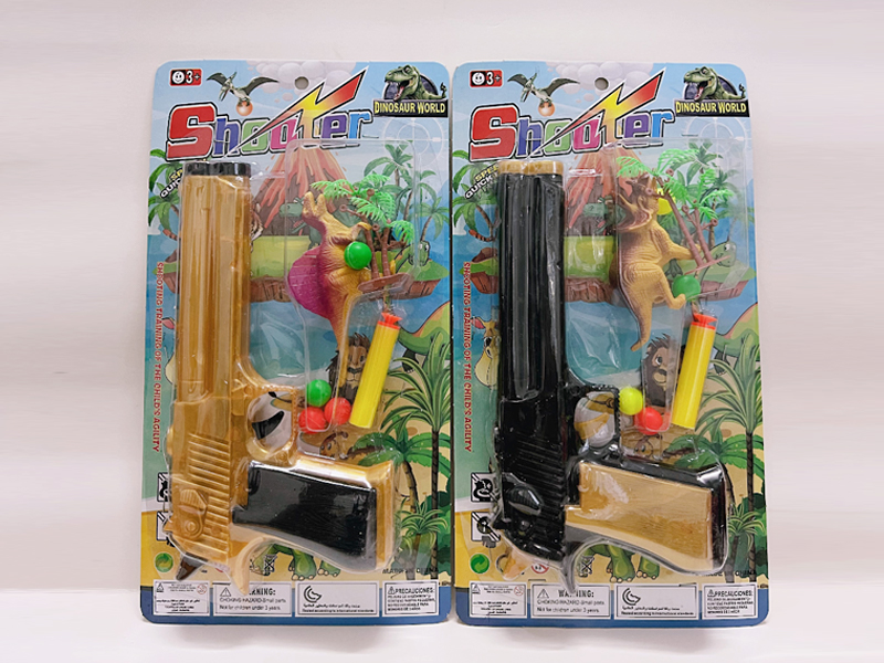 54 Ping-Pong Ball Gun With Dinosaur Set