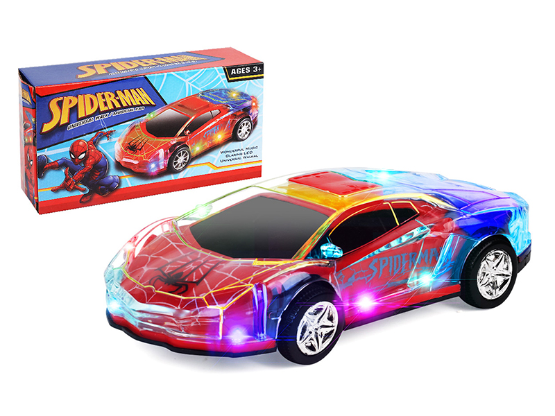 B/O Go And Bump Spider-Man Sports Car