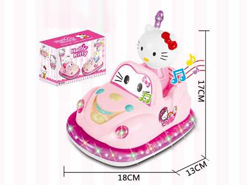 Hello Kitty B/O Go And Bump Bumper Car