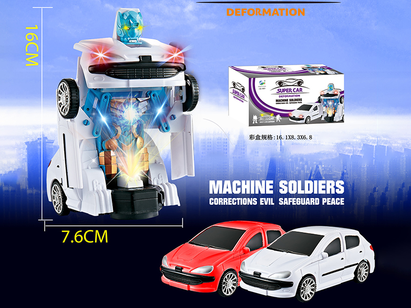 B/O Go And Bump Deformation Car