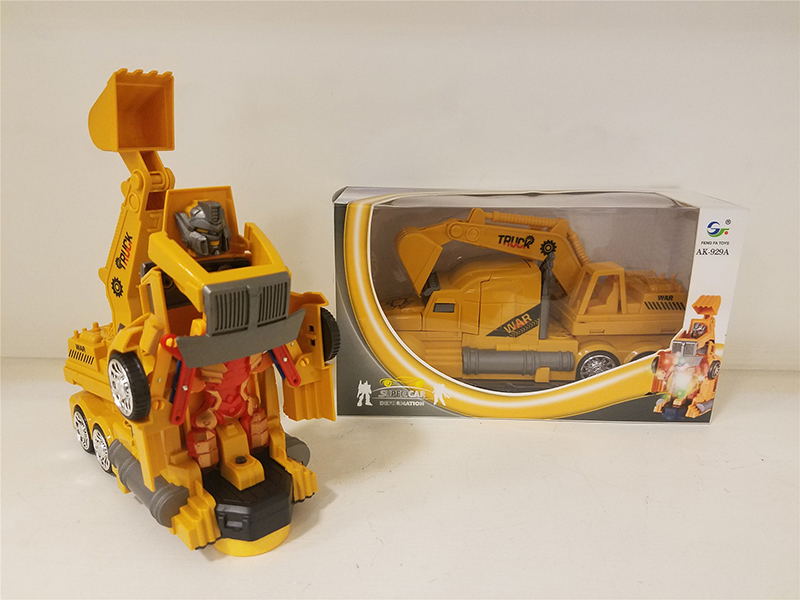 B/O Go And Bump Deformation Car(Excavator)