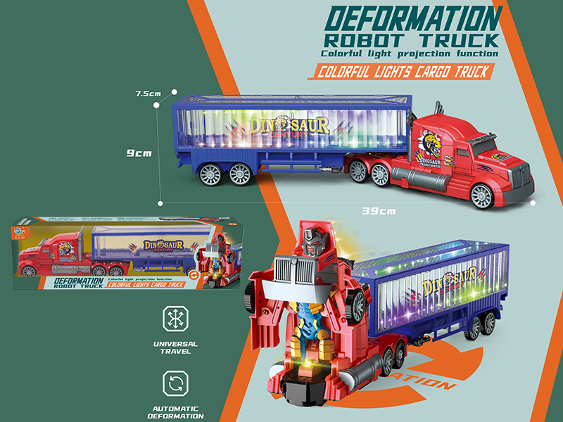 B/O Go And Bump Deformation Car(Container Car)