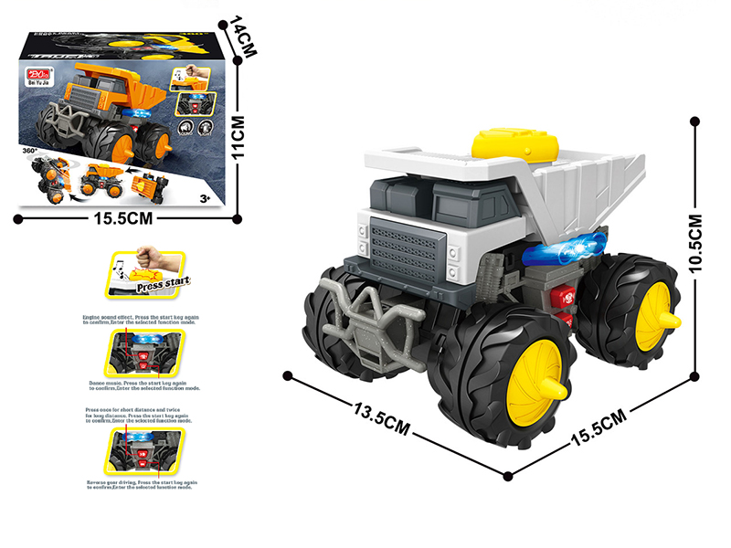 Programming Monster Truck - Engineering Truck(B/O,Sound,Light)