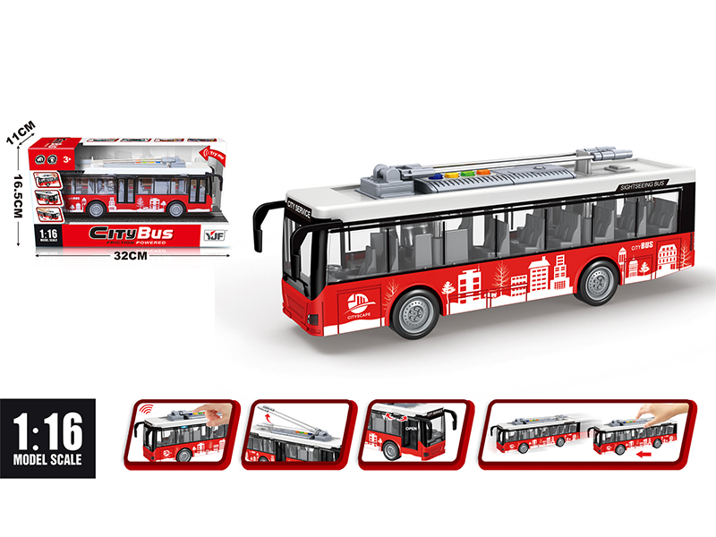 1:16 Friction City Sightseeing Bus
