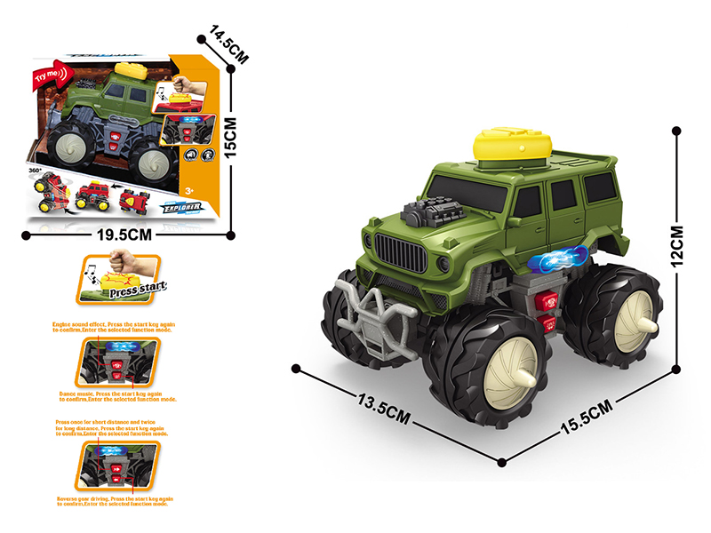 Programming Monster Truck(B/O,Sound,Light)