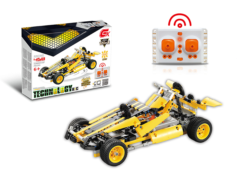 468PCS 120 In 1 2.4G R/C Block Car