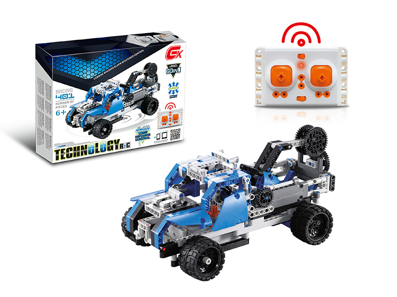 401PCS 60 In 1 2.4G R/C Block Car