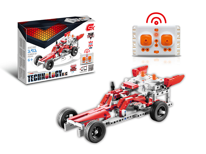 191PCS 10 In 1 2.4G R/C Block Car