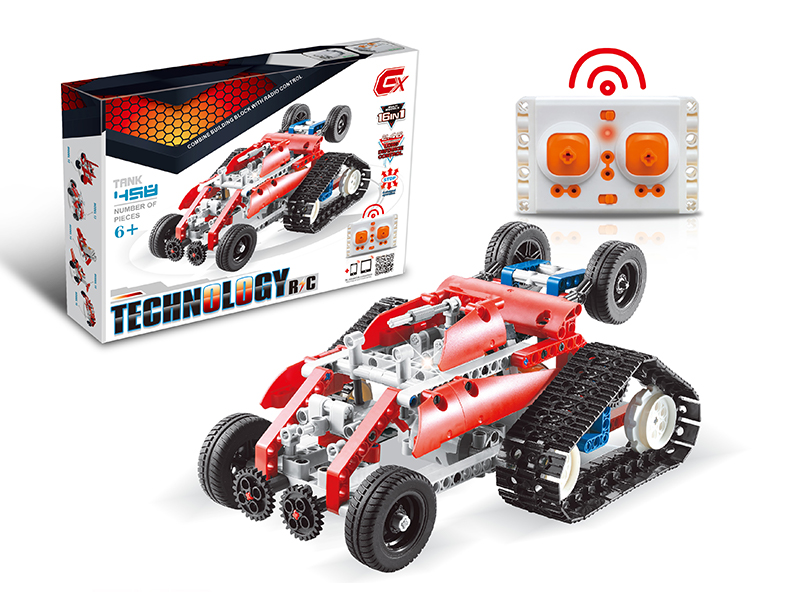 458PCS 6 In 1 2.4G R/C Block Car