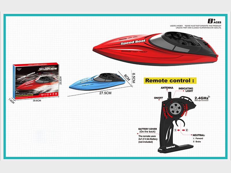 2.4G R/C Boat Seaplane