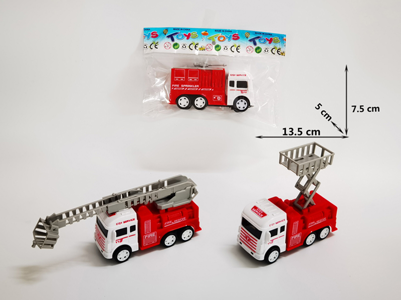 Friction Simulated Fire Truck
