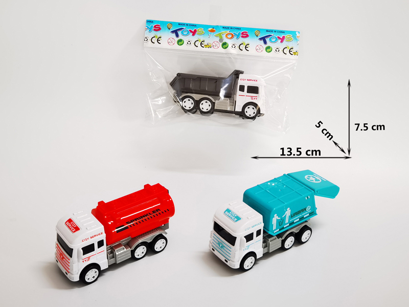 Friction Simulated Sanitation Vehicle