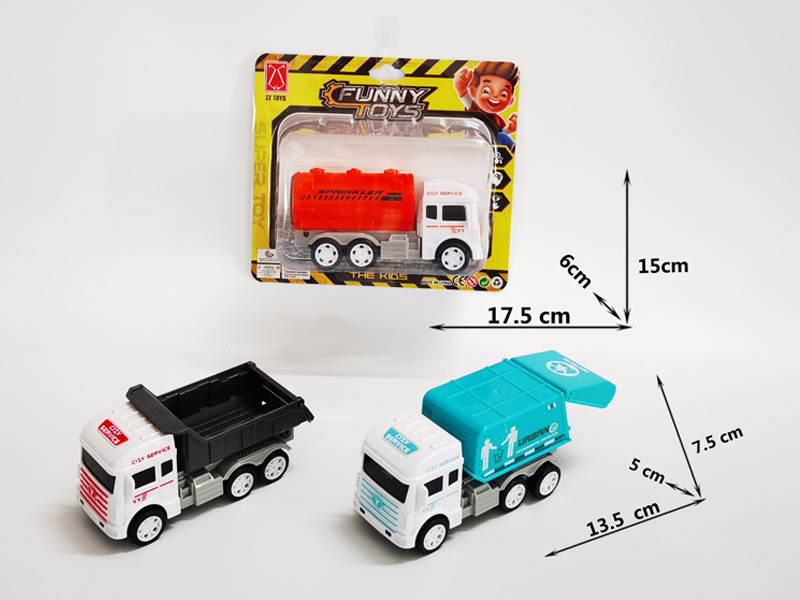 Friction Simulated Sanitation Vehicle