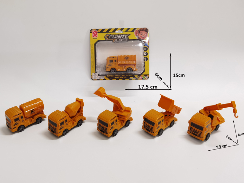 Pull Back Engineering Vehicle