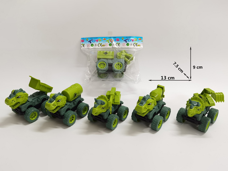 Friction Dinosaur Off-Road Engineering Vehicle