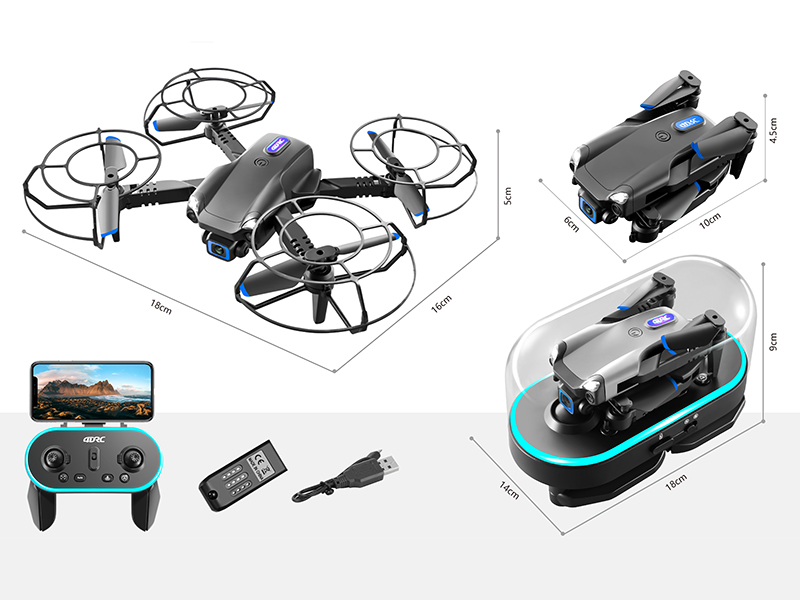 Fold Storage Remote Control Quadcopter