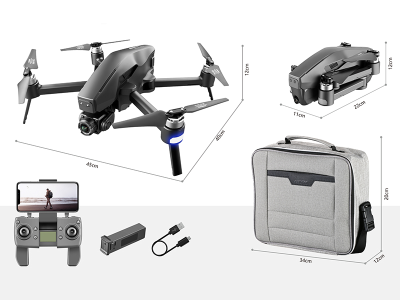 Remote Control Brushless GPS Drone (Large Size)