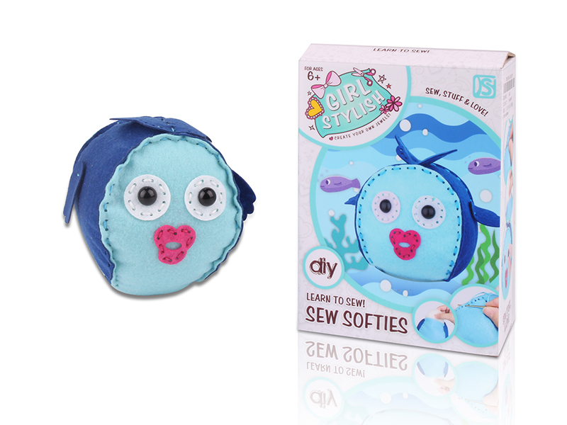 DIY Fabric Fish Sewing