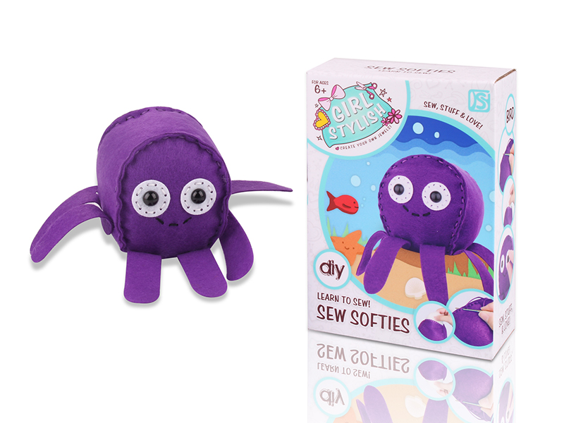 DIY Fabric Octopus Sewing