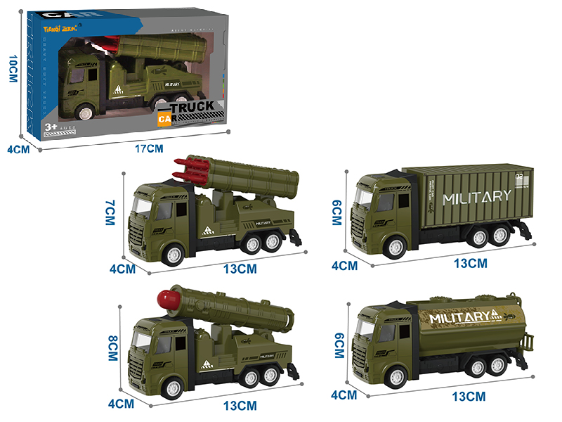 Alloy Military Truck