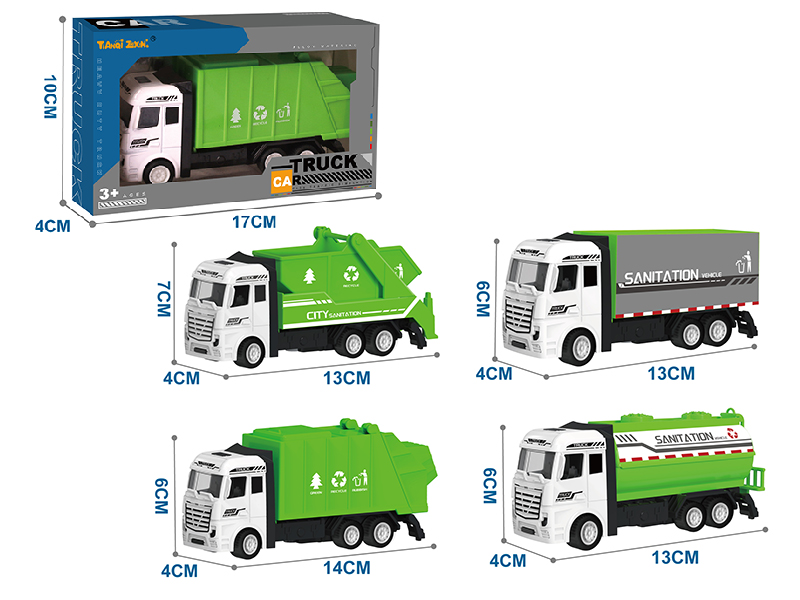 Alloy Sanitation Truck