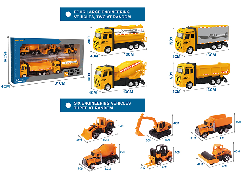 Alloy Engineering Truck Set