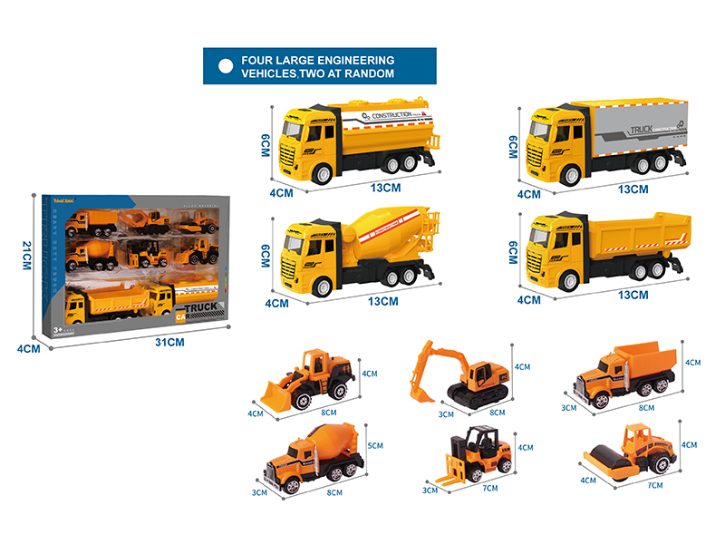 Alloy Engineering Truck Set