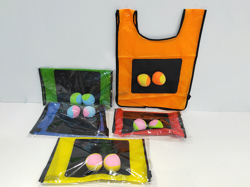 Adult Sticky Ball Vest (2 Balls)