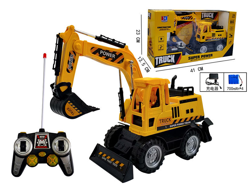 Multifunctional Remote Control Engineering Truck (Light+Music)