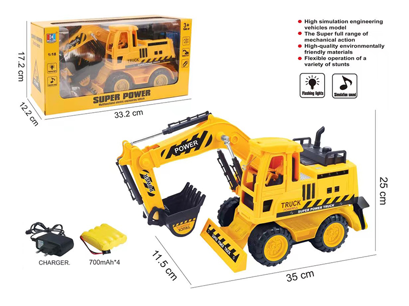 Multifunctional B/O Engineering Truck (Light+Music)
