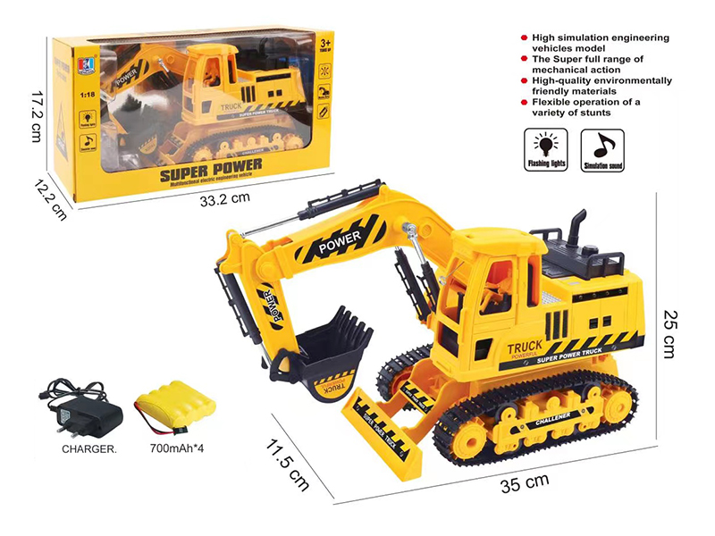 Multifunctional B/O Engineering Truck (Light+Music)
