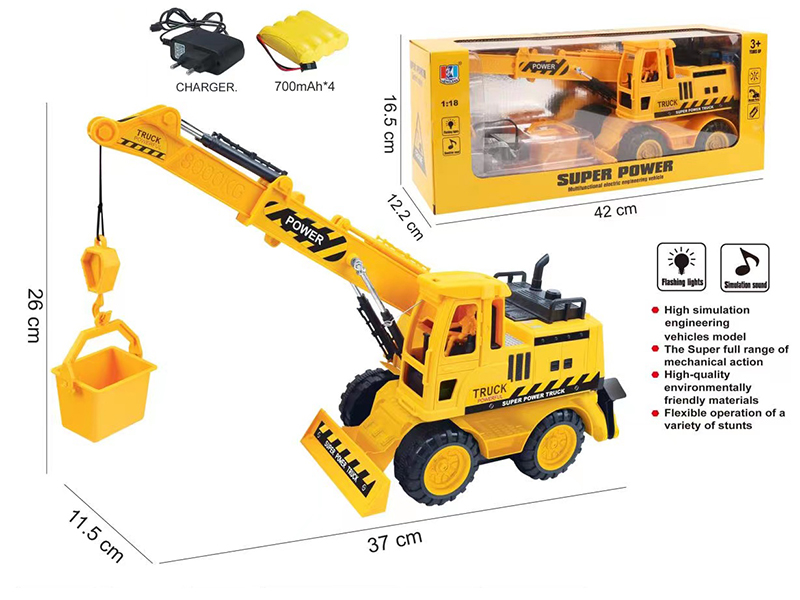 Multifunctional B/O Engineering Truck (Light+Music)