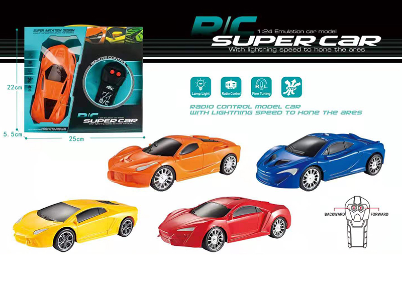 1:24 2-Channel Remote Control Car
