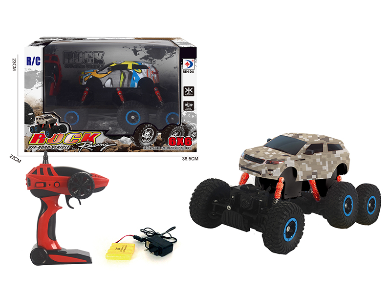 2.4G 1:14 6WD Remote Control Off-Road Vehicle